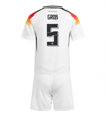 Tyskland Pascal Gross #5 Hemmakläder Barn EM 2024 Kortärmad (+ Korta byxor)